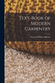 Text-book of Modern Carpentry