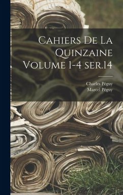 Cover Cahiers de la quinzaine Volume 1-4 ser.14