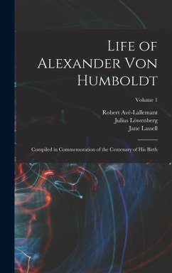 Cover Life of Alexander von Humboldt