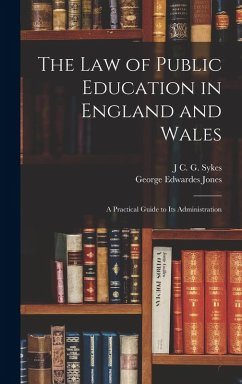 Cover The Law of Public Education in England and Wales