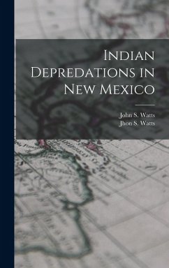 Cover Indian Depredations in New Mexico