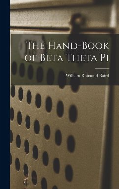 Cover The Hand-book of Beta Theta Pi