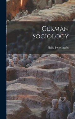 German Sociology - Jacobs, Philip Peter