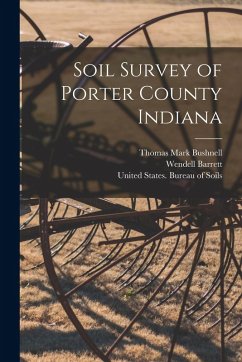 Cover Soil Survey of Porter County Indiana