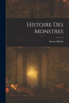 Cover Histoire Des Monstres