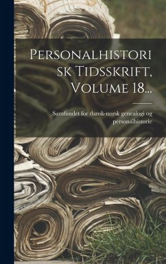 Cover Personalhistorisk Tidsskrift, Volume 18...