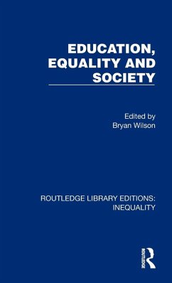 Cover Education, Equality and Society
