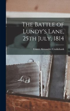 Cover The Battle of Lundy's Lane, 25th July, 1814