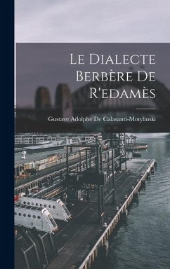 Cover Le Dialecte Berbère De R'edamès