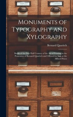 Cover Monuments of Typography and Xylography