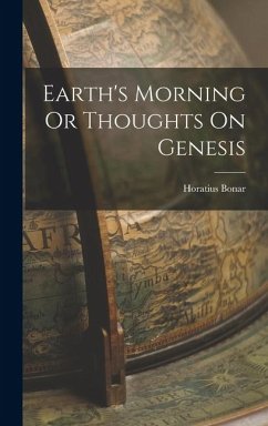 Cover Earth's Morning Or Thoughts On Genesis