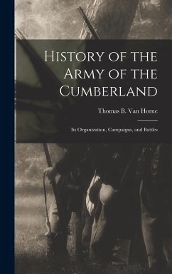Cover History of the Army of the Cumberland