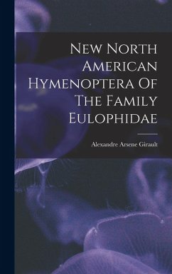 Cover New North American Hymenoptera Of The Family Eulophidae