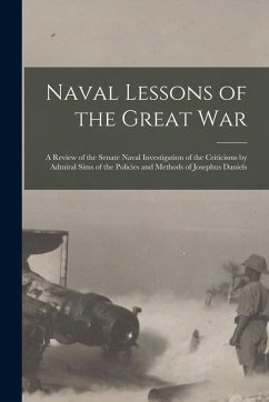Cover Naval Lessons of the Great War