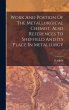 Work And Postion Of The Metallurgical... - Bild 1