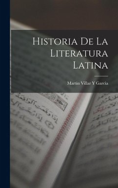 Cover Historia De La Literatura Latina