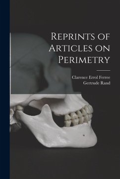 Cover Reprints of Articles on Perimetry