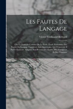 Cover Les Fautes De Langage