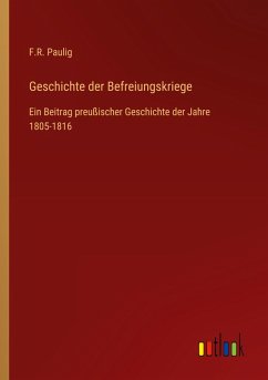 Cover Geschichte der Befreiungskriege
