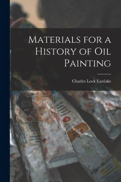 Cover Materials for a History of Oil Painting
