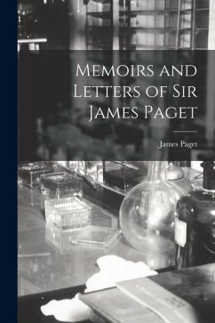 Cover Memoirs and Letters of Sir James Paget