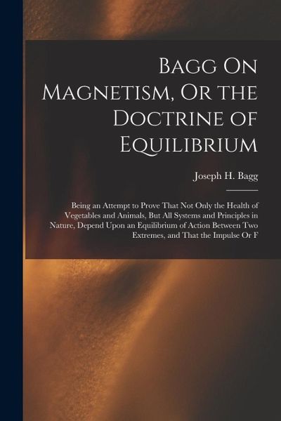 Bagg On Magnetism, Or the Doctrine of Equilibrium: Being an Attempt to Prove That Not Only the Health of Vegetables and Animals, But All Systems and P Bagg On Magnetism, Or the Doctrine of Equilibrium: Being an Attempt to Prove That Not Only the Health of Vegetables and Animals, But All Systems and P