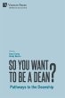 So You Want to be a Dean? - Bild 1