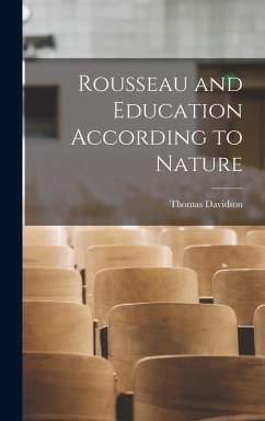 Cover Rousseau and Education According to Nature