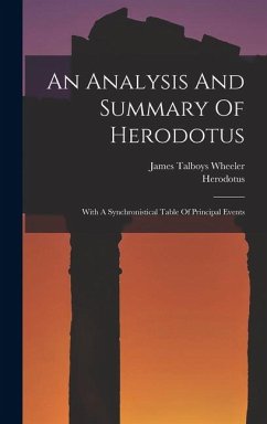 Cover An Analysis And Summary Of Herodotus