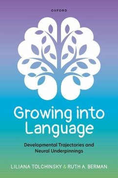 Growing Into Language - Tolchinsky, Liliana; Berman, Ruth A