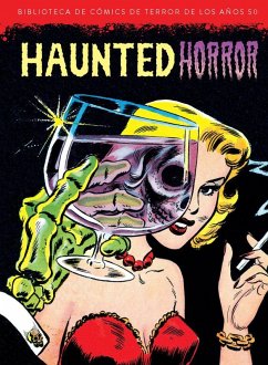 Cover Haunted horror. Biblioteca de cómics de terror de los años 50