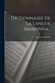 Dictionnaire De La Langue Amariñña...
