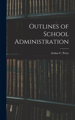 Cover Outlines of School Administration