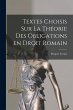 Textes choisis sur la théorie des... - Bild 1