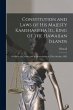 Constitution and Laws of His Majesty... - Bild 1
