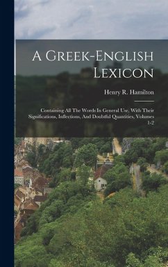 Cover A Greek-english Lexicon