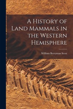 Cover A History of Land Mammals in the Western Hemisphere