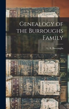 Cover Genealogy of the Burroughs Family