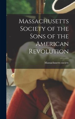 Cover Massachusetts Society of the Sons of the American Revolution