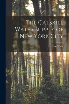 The Catskill Water Supply of New York City - White, Lazarus