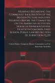 Hearings Regarding the Communist Infiltration of the Motion Picture Industry. Hearings Before the Committee on Un-American Activities, House of Repres