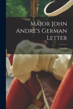 Cover Major John Andre's German Letter