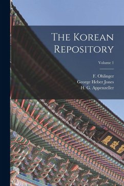 Cover The Korean Repository; Volume 1
