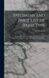 Specimens and Price List of Brass Type - Bild 1