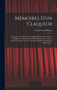 Cover Mémoires D'un Claqueur