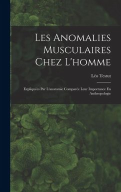Cover Les Anomalies Musculaires Chez L'homme