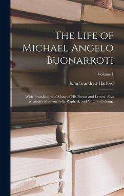 Cover The Life of Michael Angelo Buonarroti