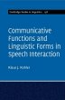 Communicative Functions and Linguistic... - Bild 1