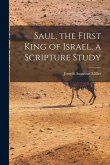 Saul, the First King of Israel, a Scripture Study