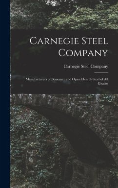 Cover Carnegie Steel Company